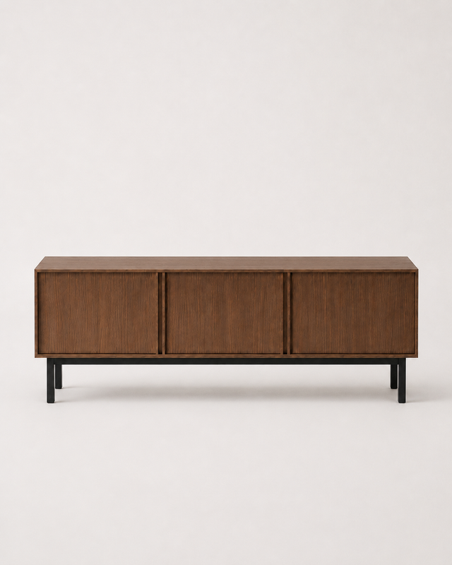 Penxat 160 Natural TV Unit, Customizable with schemes