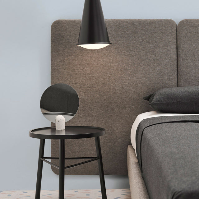 Cabecero modular 90cm Tapizado Gris tierra - Libra 18 Slowdeco