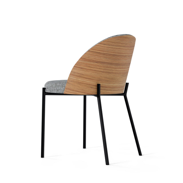 Silla Tapizada Casandra Taupe
