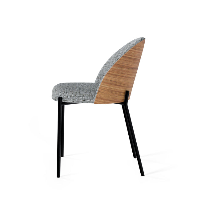 Silla Tapizada Casandra Taupe