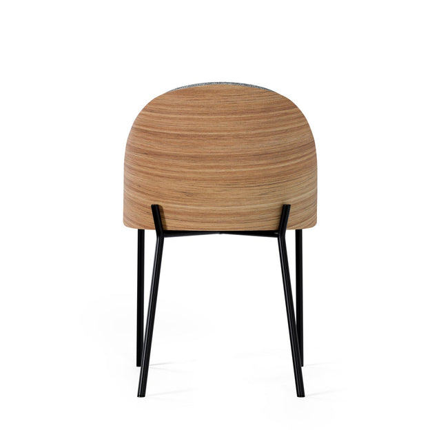 Silla Tapizada Casandra Taupe