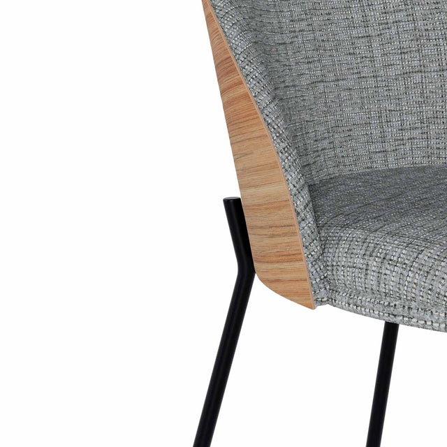 Silla Tapizada Casandra Taupe