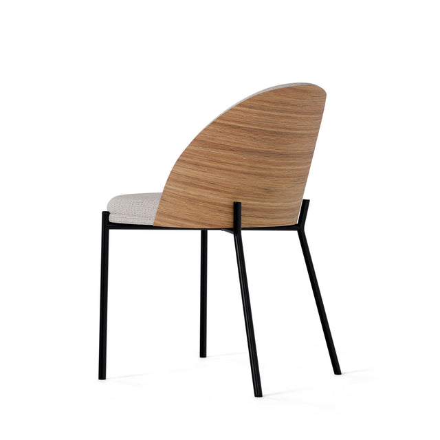 Silla Tapizada Casandra Taupe