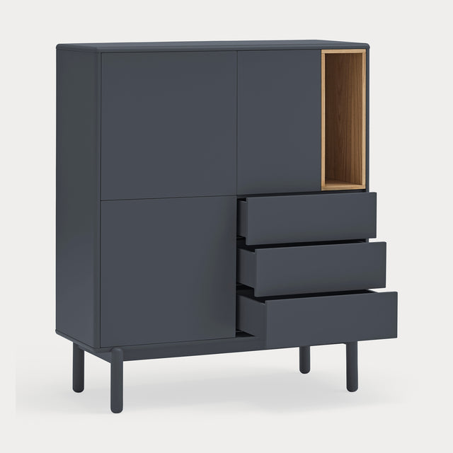Mueble Auxiliar Corvo 100 Gris Antracita