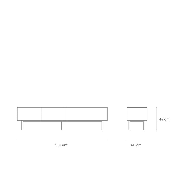 Mueble tv Arista 180cm Teulat