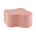 Mueble Puf Infantil Nube de Borreguito Rosa vista principal de estilo nórdico