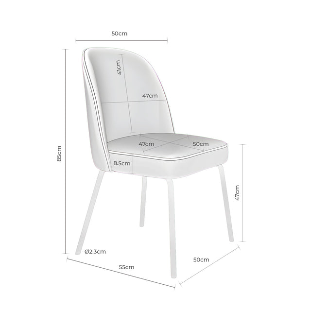 Silla Maxime Taupe | detalle de materiales | Somcasa Vlc | 00SL120930 | imagen 7