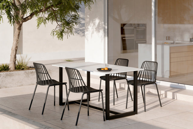 Mesa Audrey Negro 160 cm de Somcasa Vlc - imagen 6