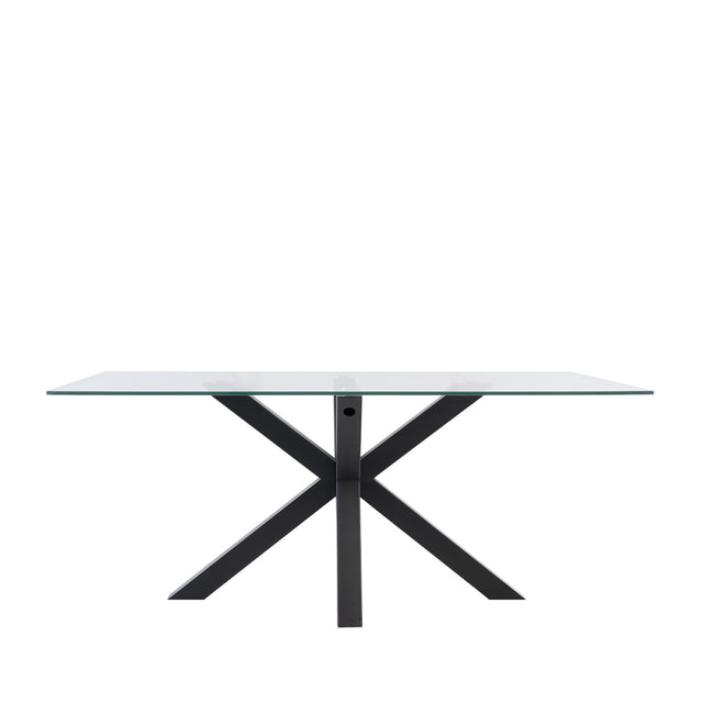 Mesa de Comedor Demi Metal y Vidrio | detalle de diseño | Somcasa Vlc | 00MS209407 | imagen 3