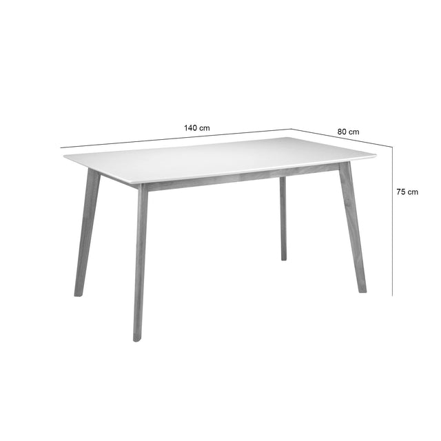 Mesa de Comedor Marie Fija Roble y MDF | detalle de diseño | Somcasa Vlc | 00MS201542 | imagen 3