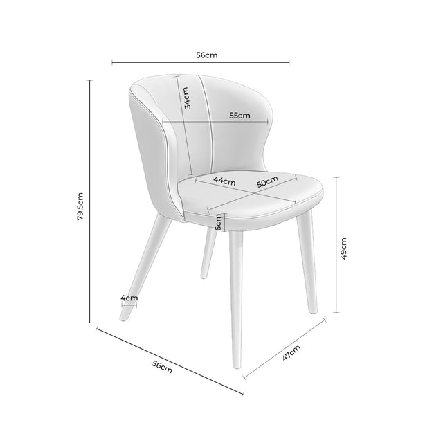 Silla Tanya Taupe | imagen de ambiente | Somcasa Vlc | 00SL124230 | imagen 6