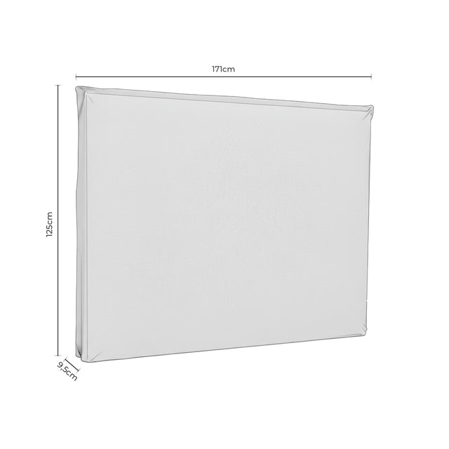 Cabezal Abrego 150/160 Tapizado Gris Claro | detalle de acabado | Somcasa Vlc | 00MB400321 | imagen 5