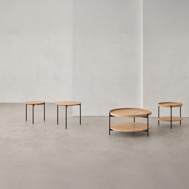 Mesa de centro Norton Roble/Negro 49.5 × 49.5 cm de Somcasa Vlc - imagen 5