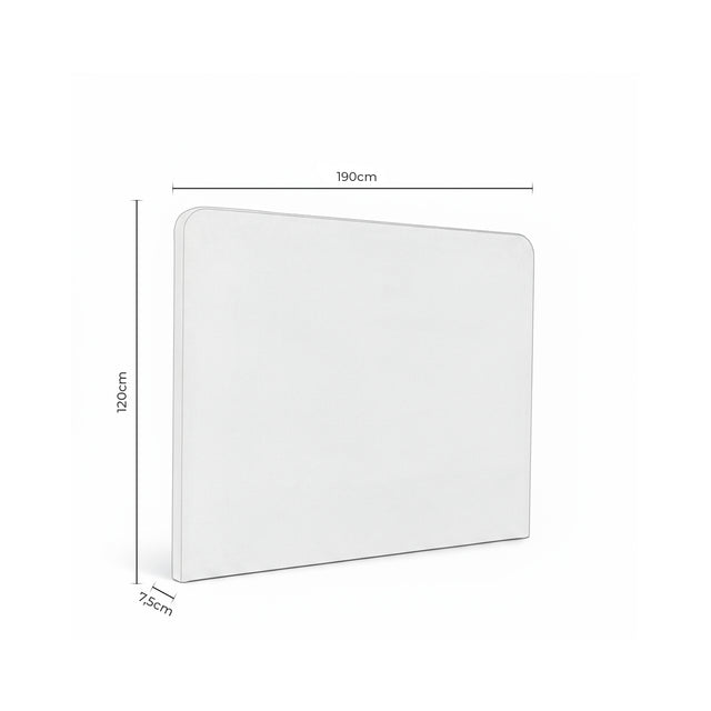Cabezal Galerna 180 Tapizado Gris Claro | detalle de acabado | Somcasa Vlc | 00MB404321 | imagen 5