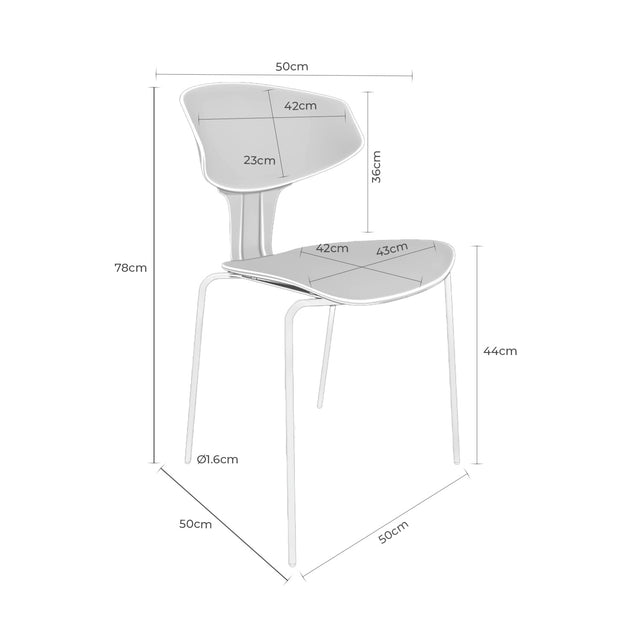 Silla Rene Blanco | imagen de ambiente | Somcasa Vlc | 00SL116702 | imagen 6