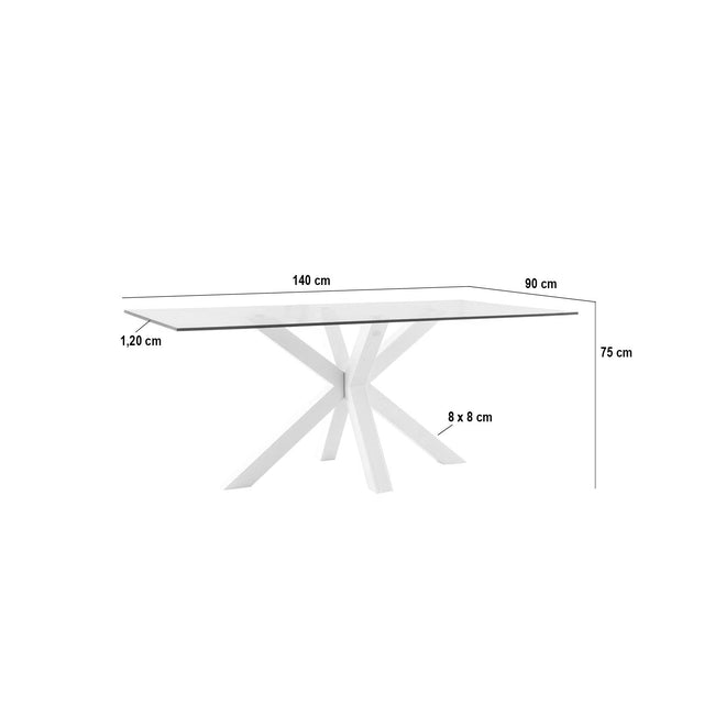 Mesa Demi Vidrio | detalle de diseño | Somcasa Vlc | 00MS209137 | imagen 3