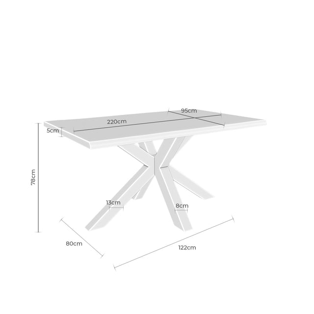 Mesa de Comedor Grace Roble y Metal | imagen de ambiente | Somcasa Vlc | 00MS207617 | imagen 6