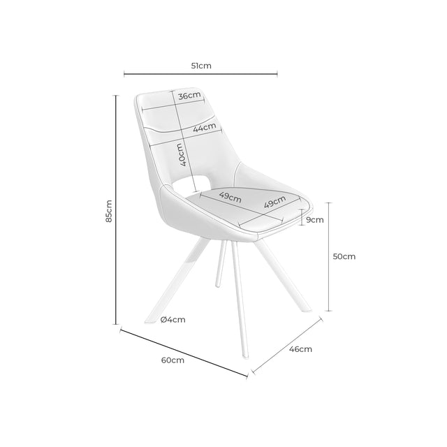 Silla Callie Beige | detalle de materiales | Somcasa Vlc | 00SL118025 | imagen 7