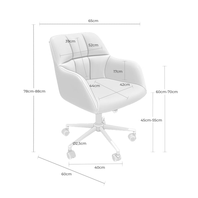 Silla Oficina Stanford Gris | imagen de ambiente | Somcasa Vlc | 00OF100522 | imagen 6