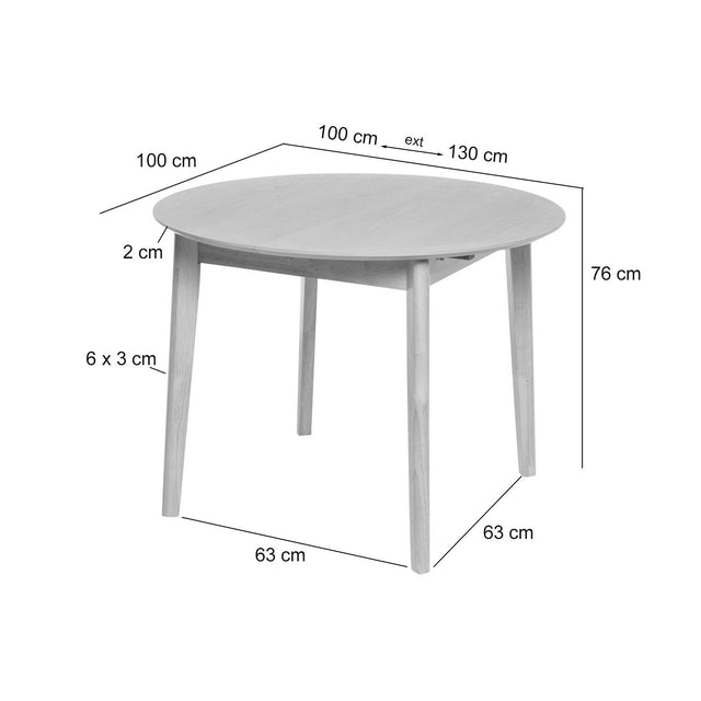 Mesa Liana Red Madera y MDF | imagen de ambiente | Somcasa Vlc | 00MS209742 | imagen 6