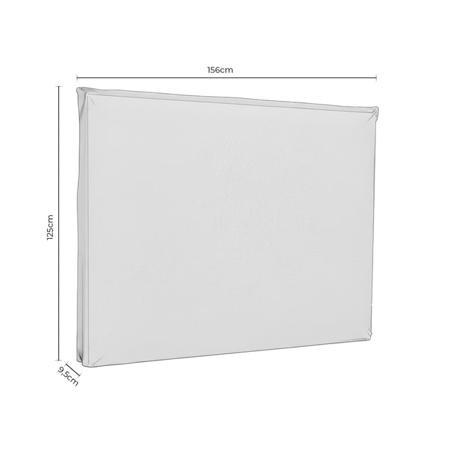 Cabezal Abrego 135/140 Tapizado Taupe | detalle de acabado | Somcasa Vlc | 00MB400230 | imagen 5