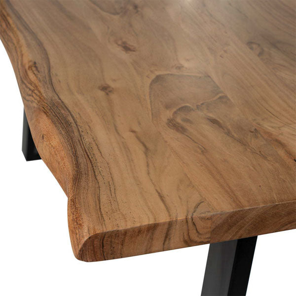 Mesa de Comedor Laban Madera y Metal | detalle de acabado | Somcasa Vlc | 00MS210407 | imagen 5