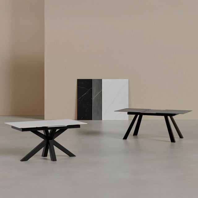 Mesa Judy 140 cm Extensible Sahara/Negro de Somcasa Vlc - imagen 6