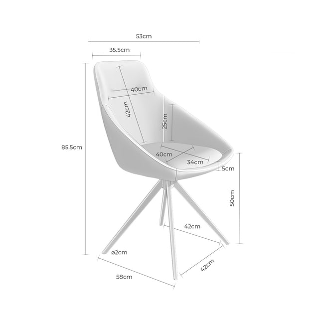 Silla Celia Amarillo | imagen de ambiente | Somcasa Vlc | 00SL104227 | imagen 6