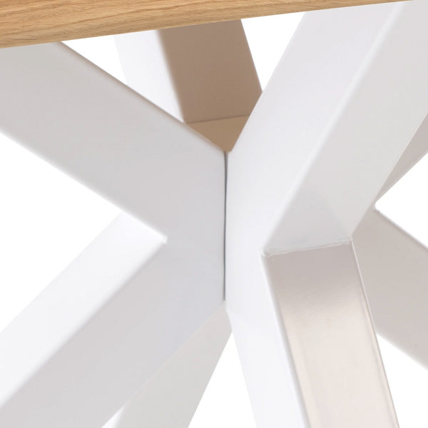 Mesa de Comedor Grace Roble y Metal | detalle de diseño | Somcasa Vlc | 00MS207617 | imagen 3