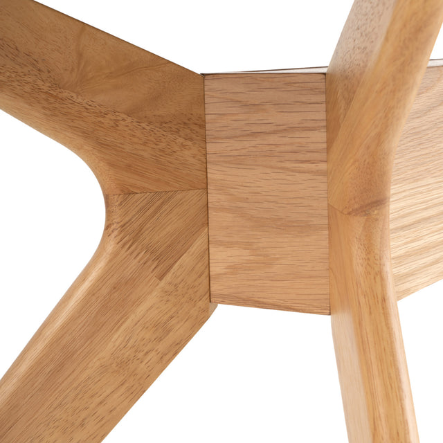Mesa de Comedor Helga Fija Roble y MDF | detalle de acabado | Somcasa Vlc | 00MS206933 | imagen 5