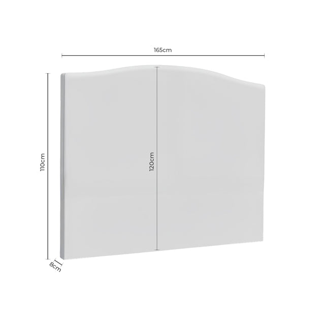 Cabezal Lebeche 150/160 Tapizado Gris Claro | imagen de ambiente | Somcasa Vlc | 00MB405221 | imagen 6