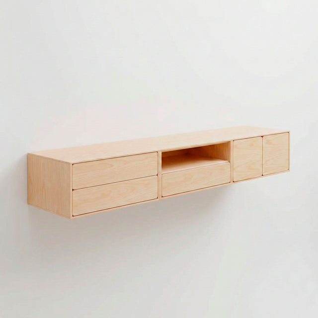 Penxat 240 TV Unit - 3 drawers 2 doors