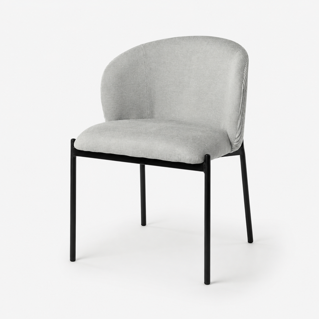 Set of 4 Faina Grey Dining Chairs