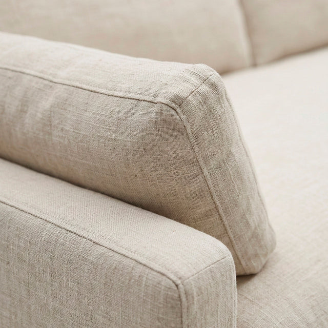 Sofa Roma detalle de estilo nórdico
