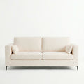Sofa Toledo vista frontal de estilo nórdico