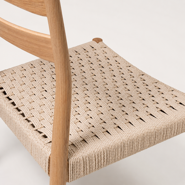 Silla Bonnie Oak & Cuerda Natural