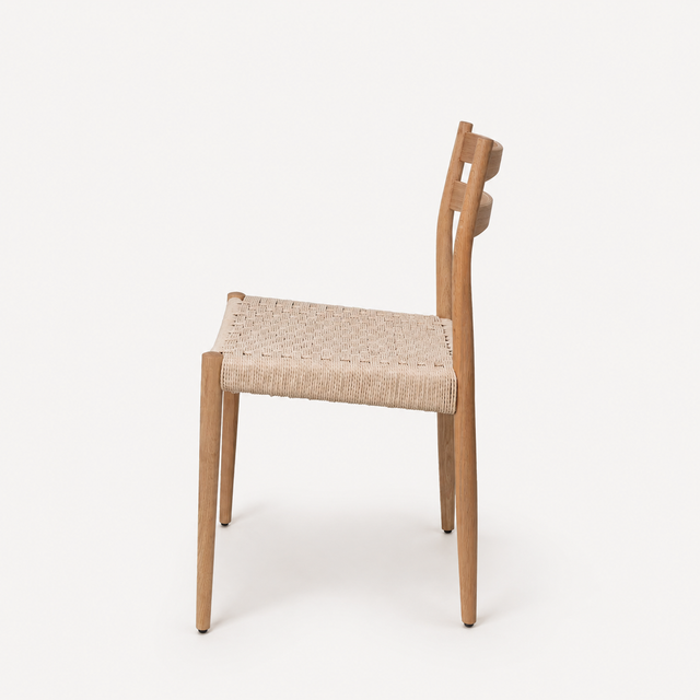 Silla Bonnie Oak & Cuerda Natural